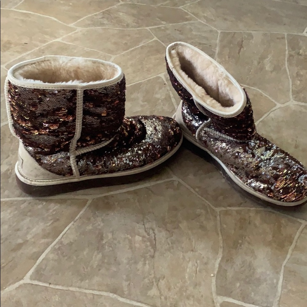 Sequined Uggs